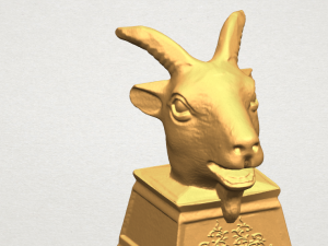chinese horoscope of goat 02 Model Cetak 3D