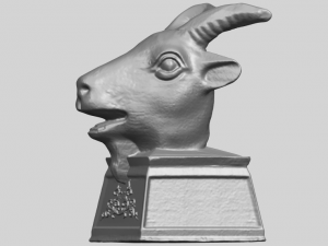 chinese horoscope of goat 02 Model Cetak 3D