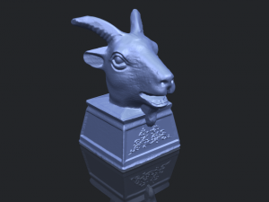 chinese horoscope of goat 02 Model Cetak 3D