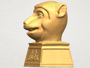 chinese horoscope of monkey 02 Model Cetak 3D