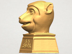 chinese horoscope of monkey 02 3D Print Model