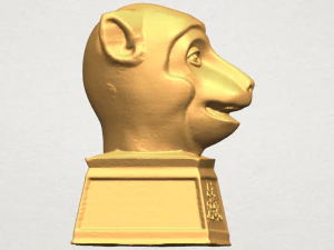 chinese horoscope of monkey 02 3D Print Model