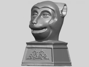 chinese horoscope of monkey 02 3D Print Model