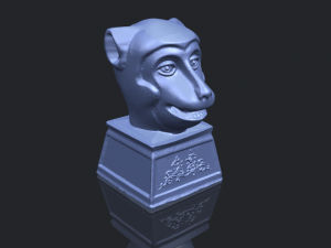 chinese horoscope of monkey 02 Model Cetak 3D