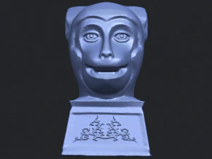 chinese horoscope of monkey 02 3D Print Model
