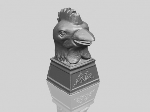 chinese horoscope of rooster 02 Model Cetak 3D