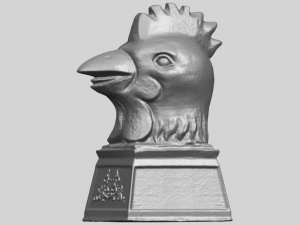 chinese horoscope of rooster 02 Model Cetak 3D