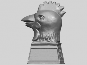 chinese horoscope of rooster 02 Model Cetak 3D