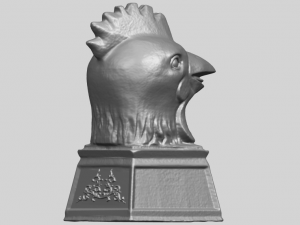 chinese horoscope of rooster 02 Model Cetak 3D