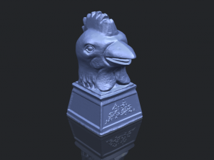 chinese horoscope of rooster 02 Model Cetak 3D
