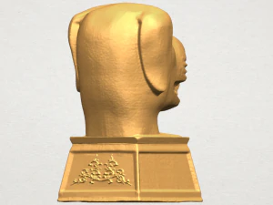 Chinesisches Horoskop f&uuml;r Hund 02 3D Druckmodell