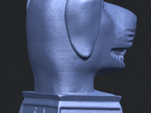 Chinesisches Horoskop f&uuml;r Hund 02 3D Druckmodell