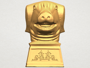 chinese horoscope of pig 02 3D Print Models