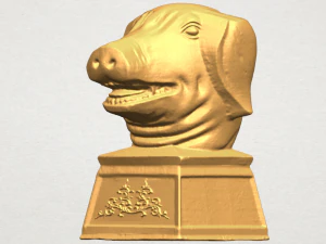 chinese horoscope of pig 02 3D Print Model