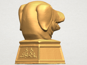 chinese horoscope of pig 02 Modello di stampa 3D