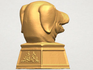 chinese horoscope of pig 02 3D Print Model
