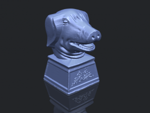 chinese horoscope of pig 02 Modello di stampa 3D