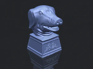 chinese horoscope of pig 02 3D Print Model