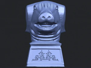 chinese horoscope of pig 02 3D Print Model
