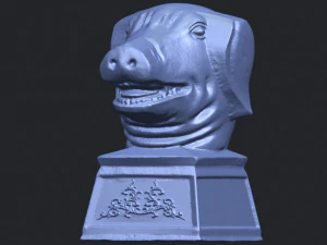 chinese horoscope of pig 02 3D Print Model