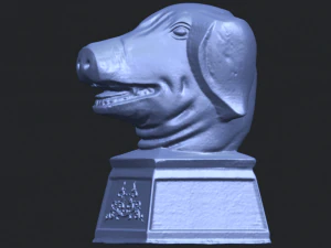 chinese horoscope of pig 02 3D Print Model