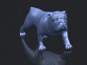 bull dog 01 3D Print Model