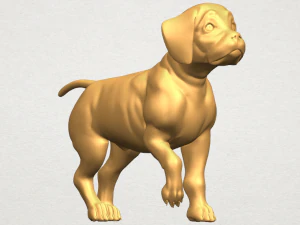 bull dog 02 3D Print Model
