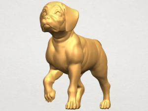 bull dog 02 3D Print Model