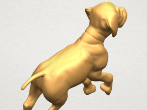 bull dog 02 3Dプリントモデル