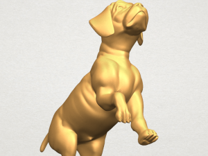 bull dog 02 3Dプリントモデル