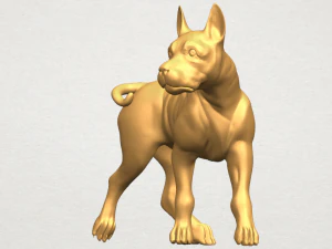 bull dog 04 3D Print Model