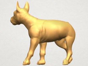 bull dog 04 3D Print Model