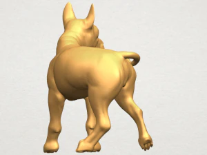 bull dog 04 3D Print Model