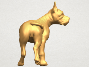 bull dog 04 3D Baskı Modeli
