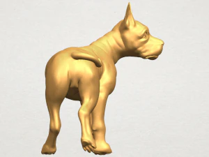bull dog 04 3D Print Model