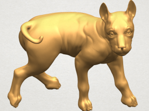bull dog 04 3D Baskı Modeli