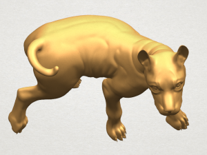 bull dog 04 3D Baskı Modeli