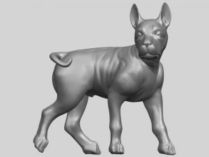 bull dog 04 3D Print Model