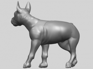bull dog 04 3D Baskı Modeli