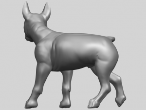 bull dog 04 3D Baskı Modeli