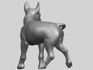 bull dog 04 3D Print Model