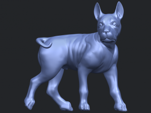 bull dog 04 3D Baskı Modeli