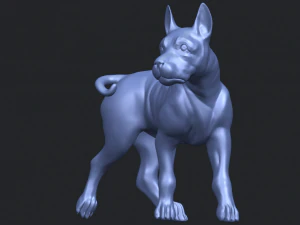 bull dog 04 3D Print Model