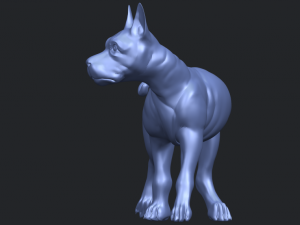 bull dog 04 3D Baskı Modeli