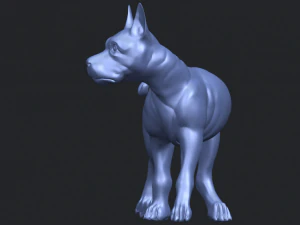 bull dog 04 3D Print Model