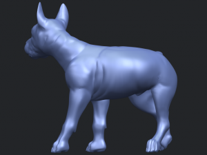 bull dog 04 3D Baskı Modeli