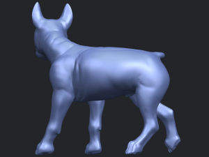 bull dog 04 3D Baskı Modeli