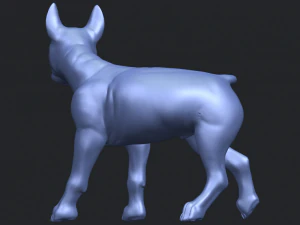 bull dog 04 3D Print Model