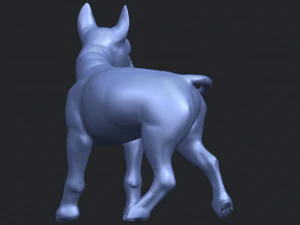 bull dog 04 3D Print Model