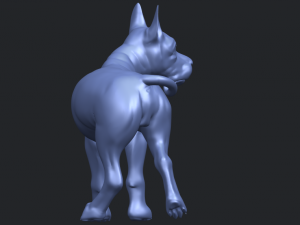 bull dog 04 3D Baskı Modeli